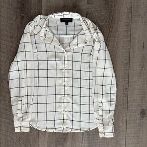 Banana Republic Button Down Blouse Classic Fit